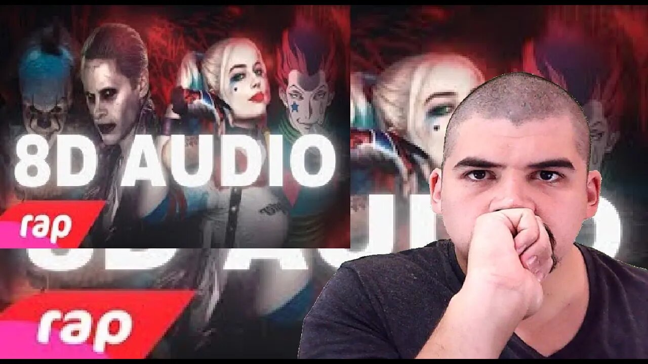 React 8D Rap do Coringa, Arlequina, Hisoka e Pennywise CIRCO DOS HORRORES 2 Melhor do mundo