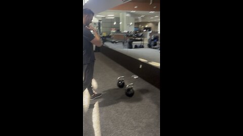KB front squat