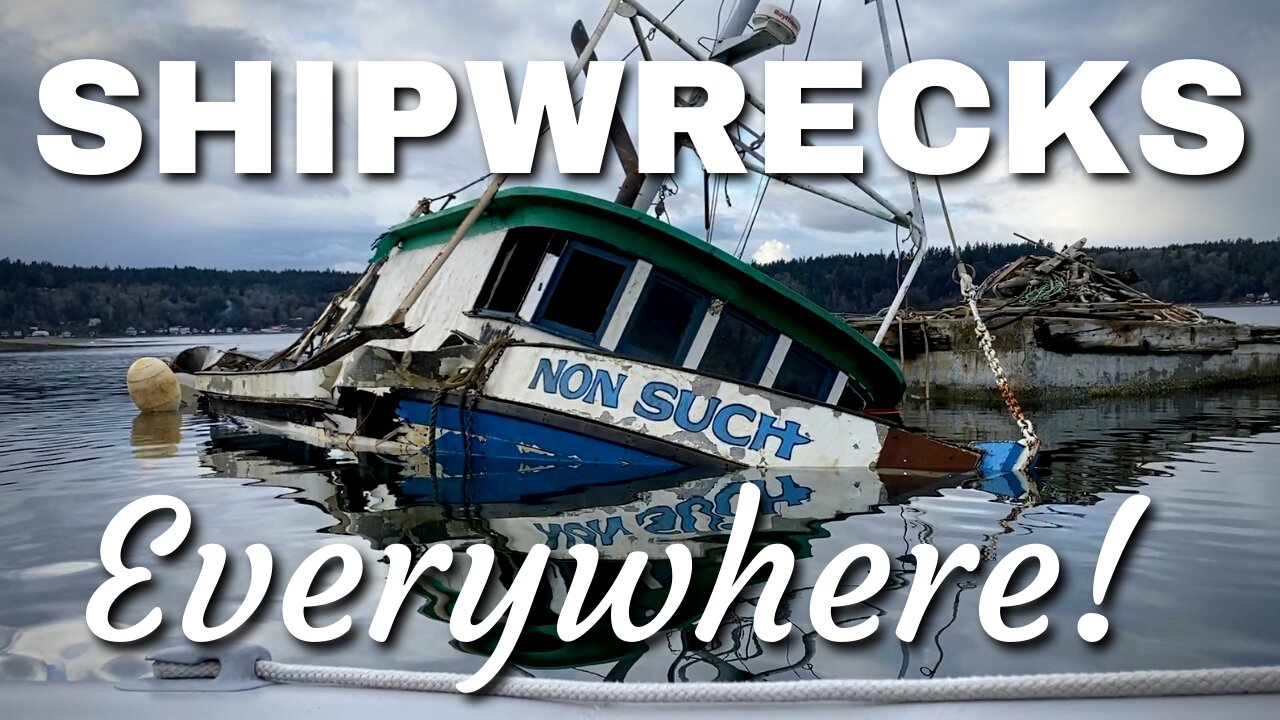 Shipwrecks are EVERYWHERE in the Pacific Northwest! [MV FREEDOM]