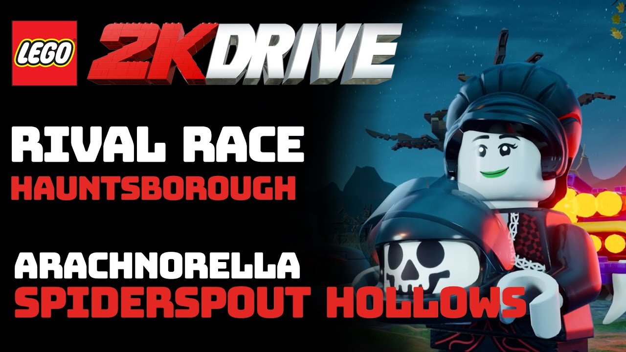 LEGO 2K DRIVE - ARACHNORELLA - SPIDERSPOUT HOLLOWS