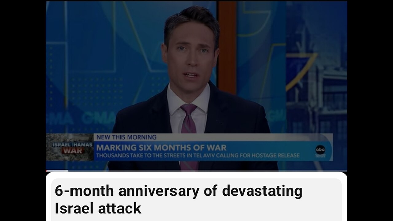 6-month anniversary of devastating Israel attack
