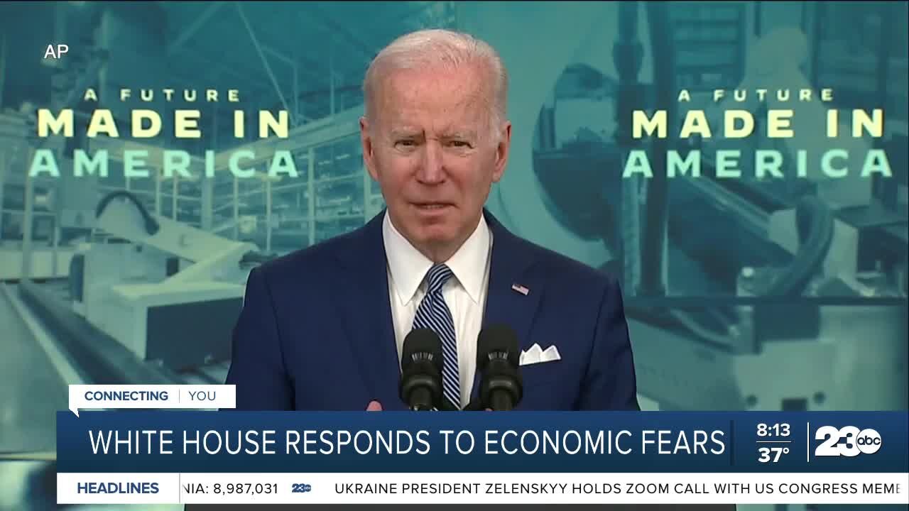 White house responds to economic fears