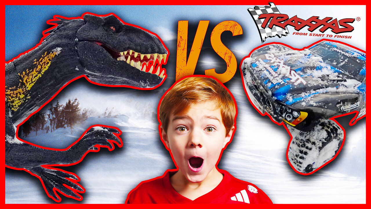 RC Monster Trucks Versus Dinosaurs!! | Best YouTube Kid Shows