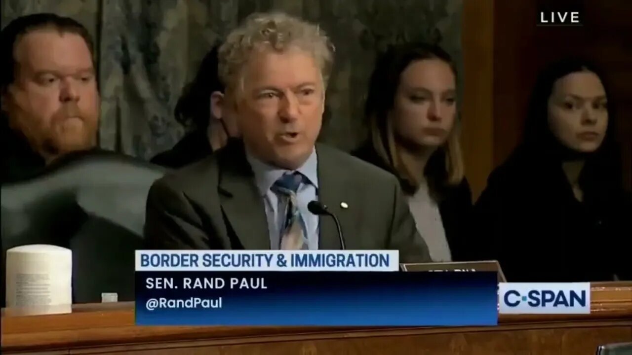 Rand Paul Strikes back at the Empire for Establishing a Ministry of Truth