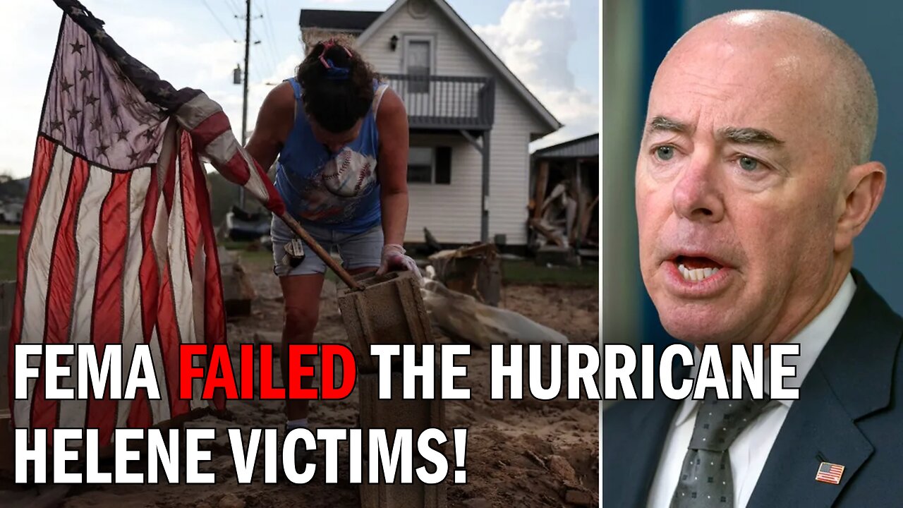 FEMA FAILED the Hurricane Helene Victims!