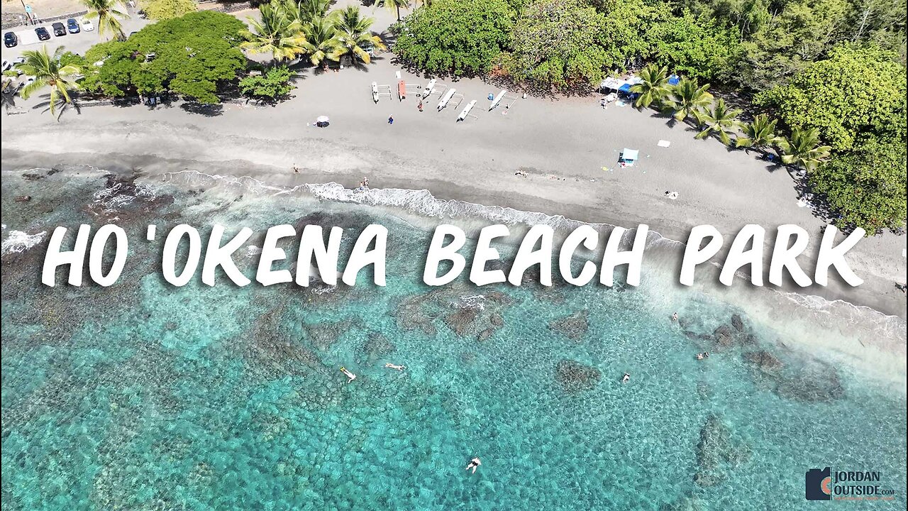 Ho'okena Beach Park on the Big Island of Hawaii (Great Snorkeling)