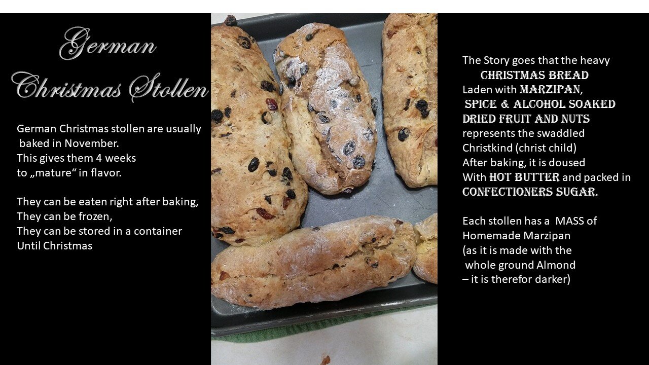 German Christmas Stollen