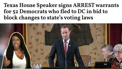 Texas GOP Signs 52 Arrest Warrants for Texas Democrats 😲😆