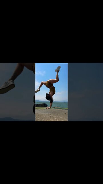 Day 1 Stag Handstand (the easiest to hold)