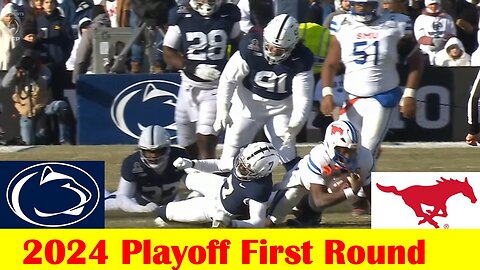 #11 SMU vs #6 Penn State Football Game Highlights, 2024 College Playoff First Round