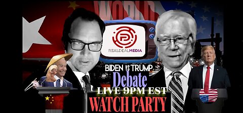 LIVE Debate Coverage Trump VS Biden w/ Dean Ryan & Jim Fetzer
