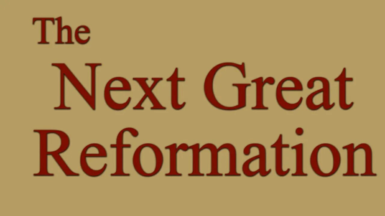 Author John Noe on The Next Great Reformation: 96 Theses for Reclaiming Jesus' Everlasting Kingdom