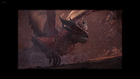 Big, MEAN, red dragon. Safi'jiva. Blindplay: Monster Hunter World (twenty-second stream)