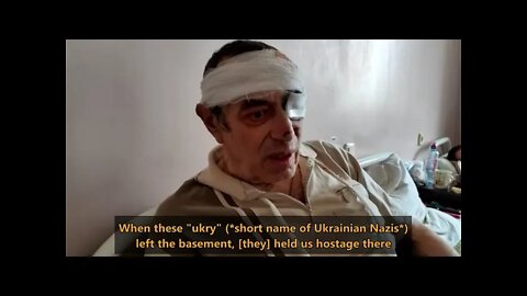 Ukrainian Nazi militants do not shy away from torturing civilians and hold wounded people hostage.