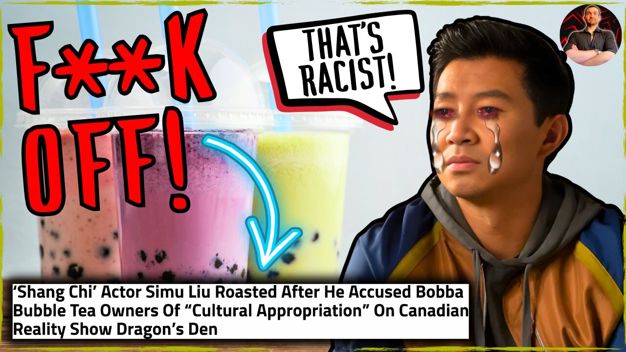 Simu Liu EXPOSED and Mocked For Being CRINGE Over Bubble Tea!