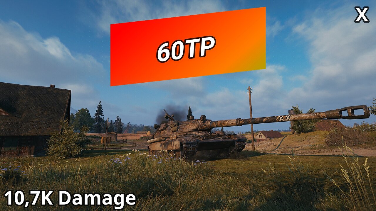 60TP Lewandowskiego (10,7K Damage) | World of Tanks