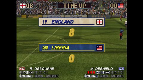 Virtua Striker 3 - England - Group