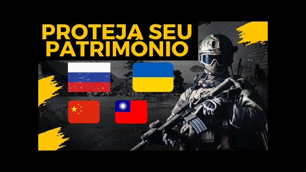 Invasão da Rússia na Ucrânia e da China em Taiwan!