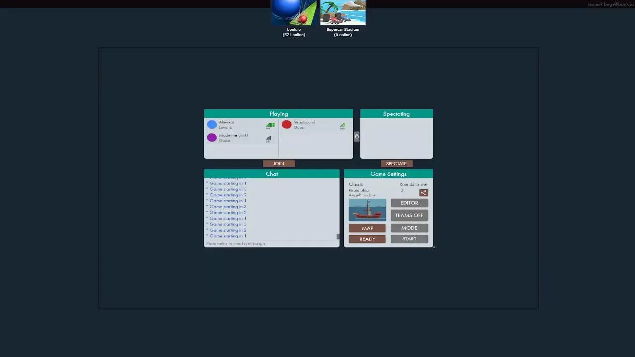 Random io games with friends