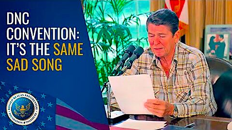 President Ronald Reagan's Reaction || To The 1988 Democratic National Convention (DNC) !!