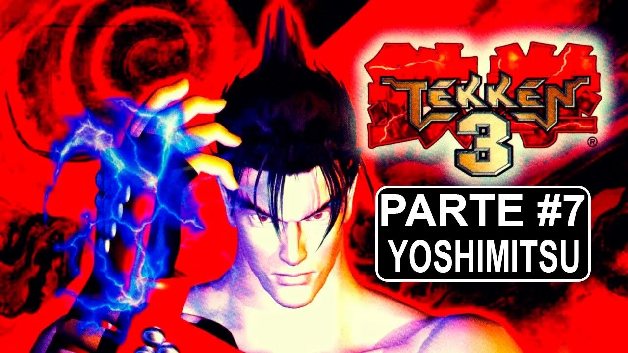 [PS1] - Tekken 3 - Arcade Mode - [Parte 7 - Yoshimitsu] - 1440p