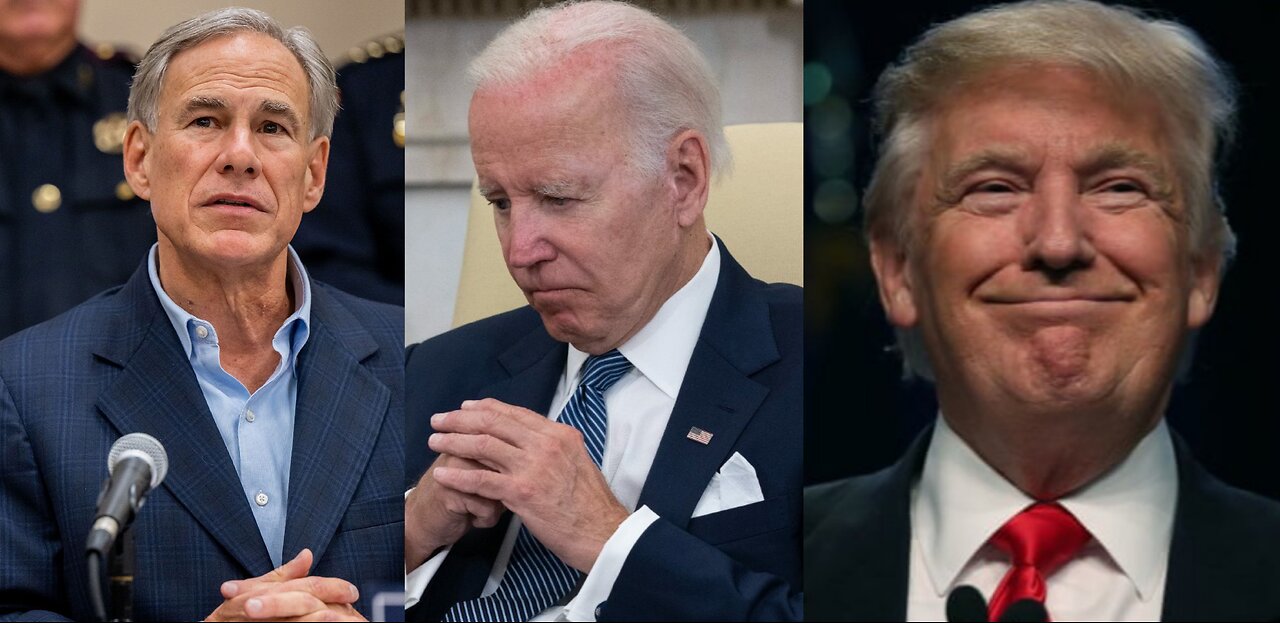 Gov Abbot & Trump Challenge Biden Administration On Border Crisis