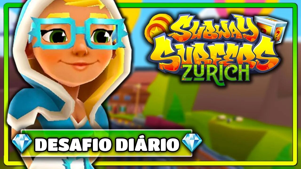 Subway Surfers Zurich 2020 | Desafio Diário com a Elf Tricky Ice