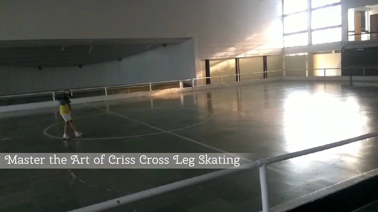 Perfecting your criss cross leg skating