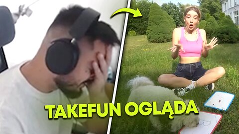 TAKEFUN OGLĄDA "KTO JEST MĄDRZEJSZY? MONIKA KOCIOŁEK VS PIES"