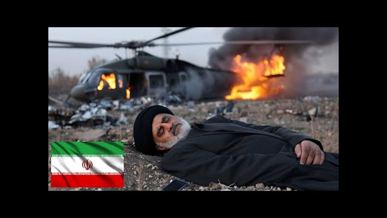 BAD NEWS - The moment Iranian President Ebrahim Raisi's helicopter crashed