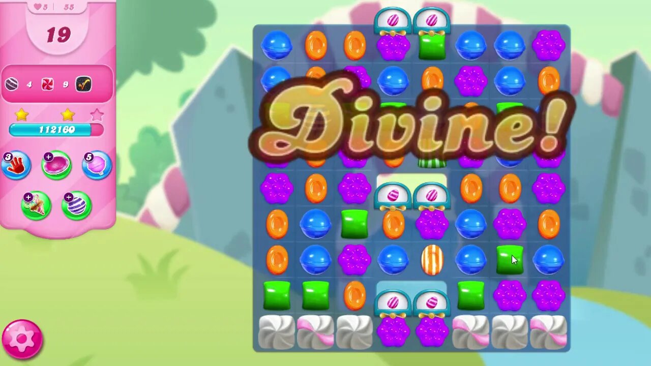 Candy Crush Saga Level 55