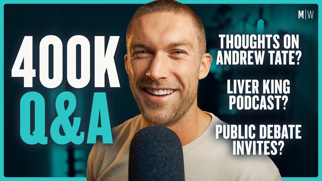 400k Q&A - Andrew Tate, Liver King & Red Pill Debates | Modern Wisdom Podcast 504