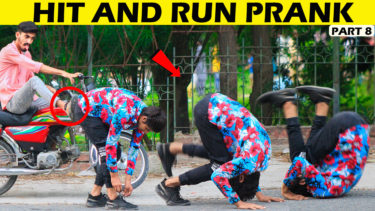 Hit And Run Prank 😂@Smartboys pranks