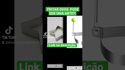 FRITAR OVOS PODE SER UMA ARTE