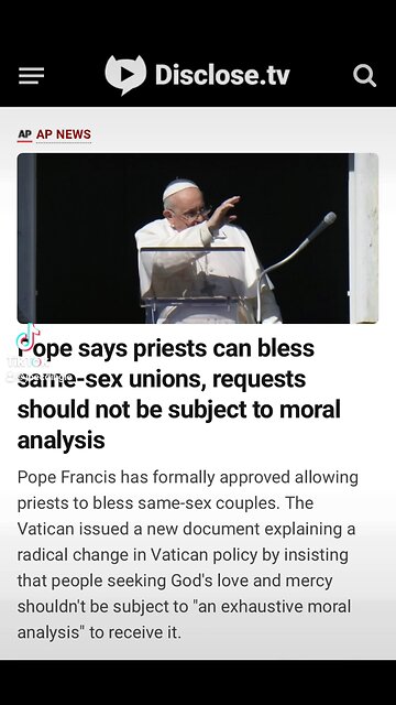 Blessings for same-sex marriage????