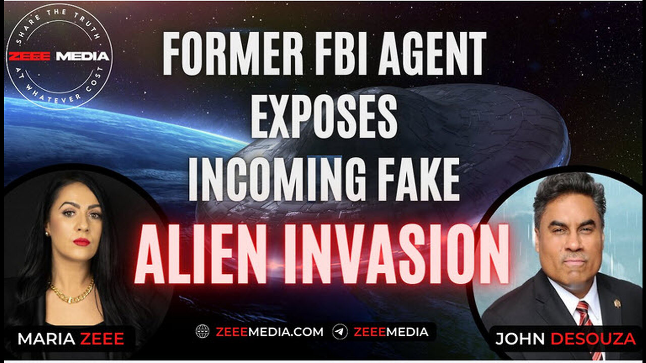 John DeSouza - Former FBI Special Agent Exposes Incoming Fake Alien Invasion, Satanic Globalists