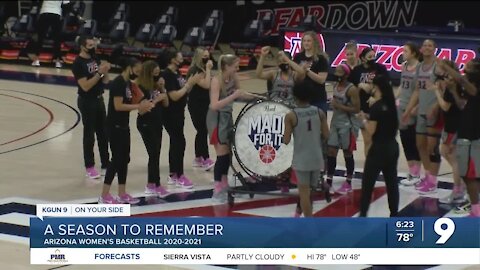 Looking back at Arizona women's basketball historic 2020-2021 season