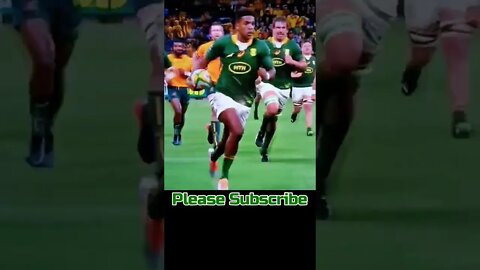 Springboks vs Wallabies Moodie 1st international try!