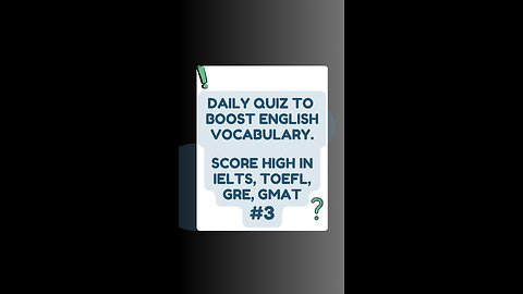 English Vocabulary Quiz #englishvocabulary #quiz #quiztime #englishgrammar