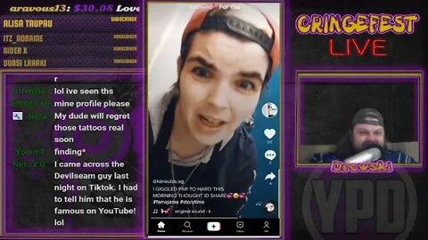 Tiktok Cringe Hunting LIVE | Free Scrolling With Your Pal Drewski #Cringefest ep4