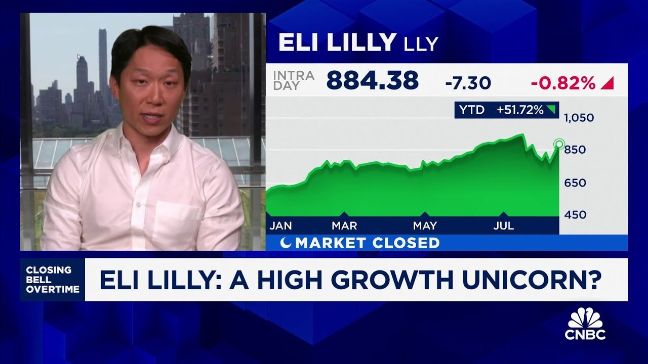 Eli Lilly is a 'great destination for investors', says Deutsche Bank's James Shin after upgrade