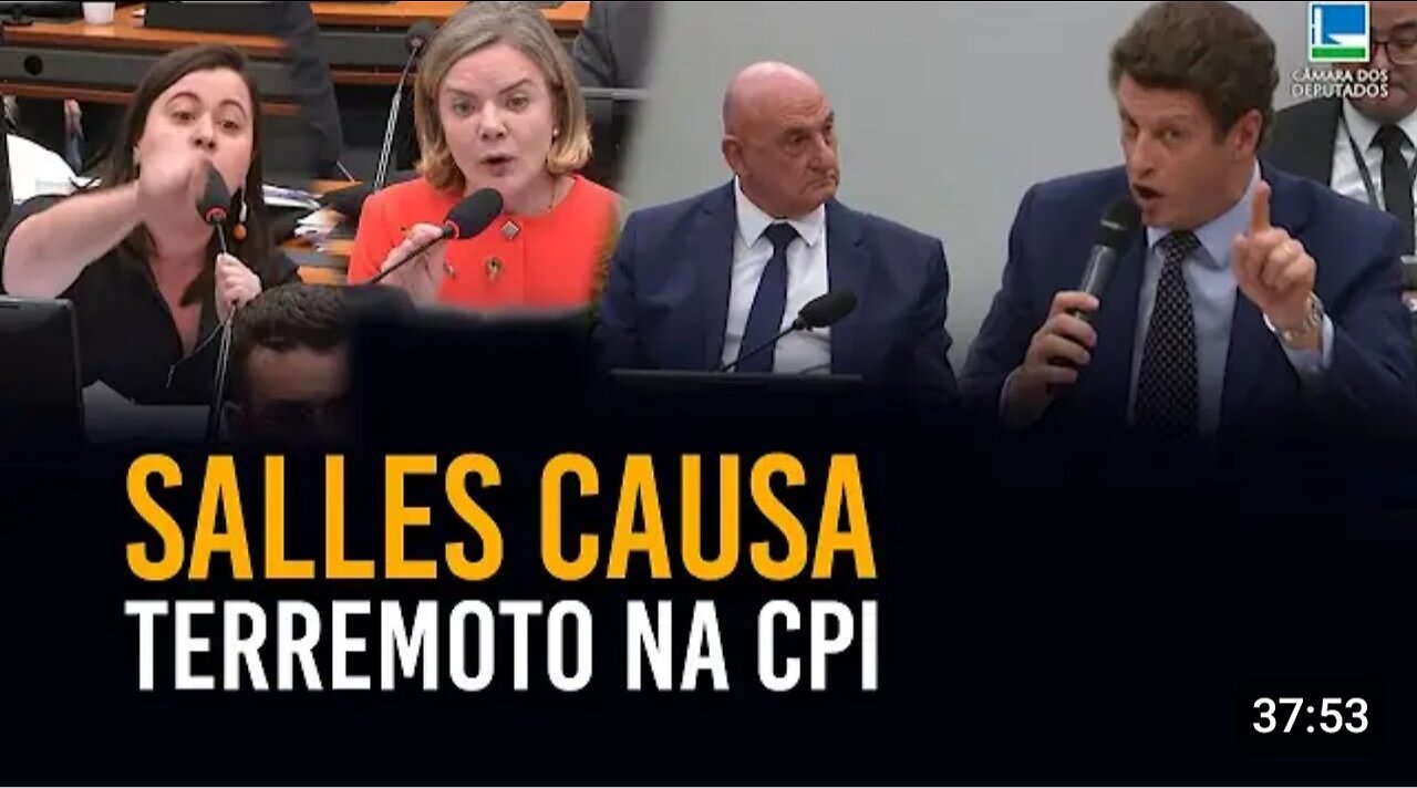 SALLES causa terremoto na CPI do MST