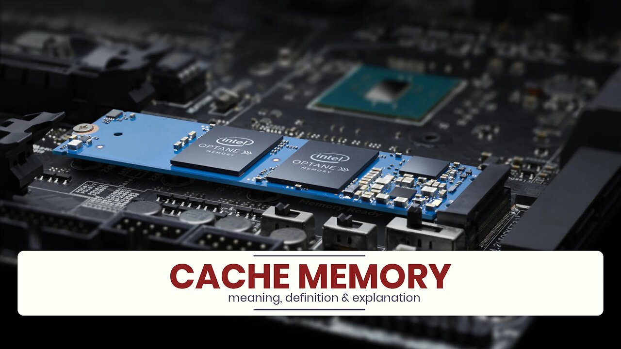 What is CACHE MEMORY?