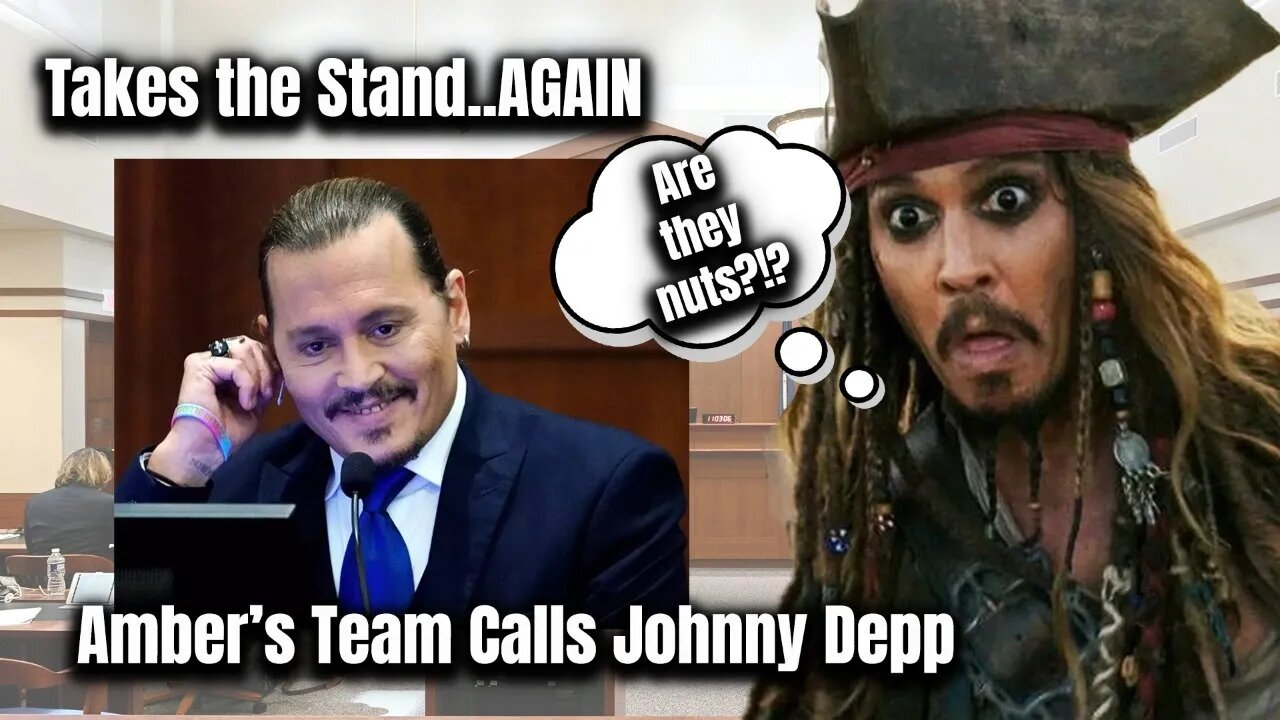 Amber Heard - Johnny Depp Takes the stand - WATCH PARTY