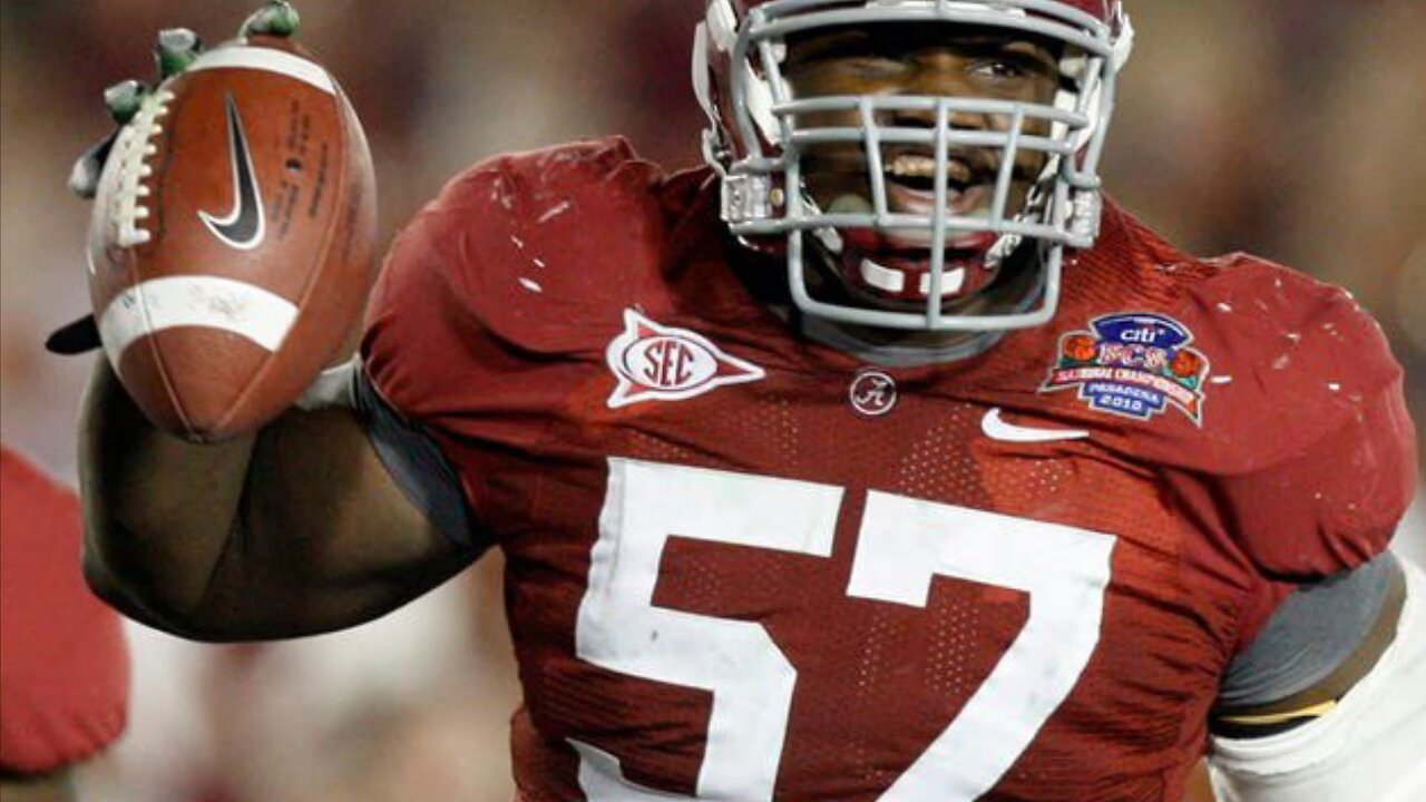 Marcell Dareus with a Pick-6 vs Texas 🤘⬇️