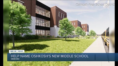 Oshkosh community helping to name new public middle school opening in Fall of 2023