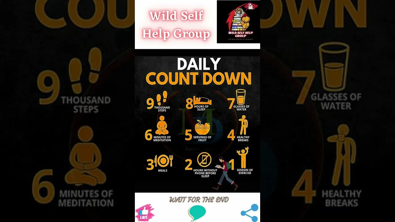 🔥Daily habit coundown🔥#shorts🔥#wildselfhelpgroup🔥7 August 2022🔥