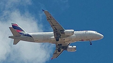 Airbus A320 PR-MYK vindo de Brasília para Fortaleza