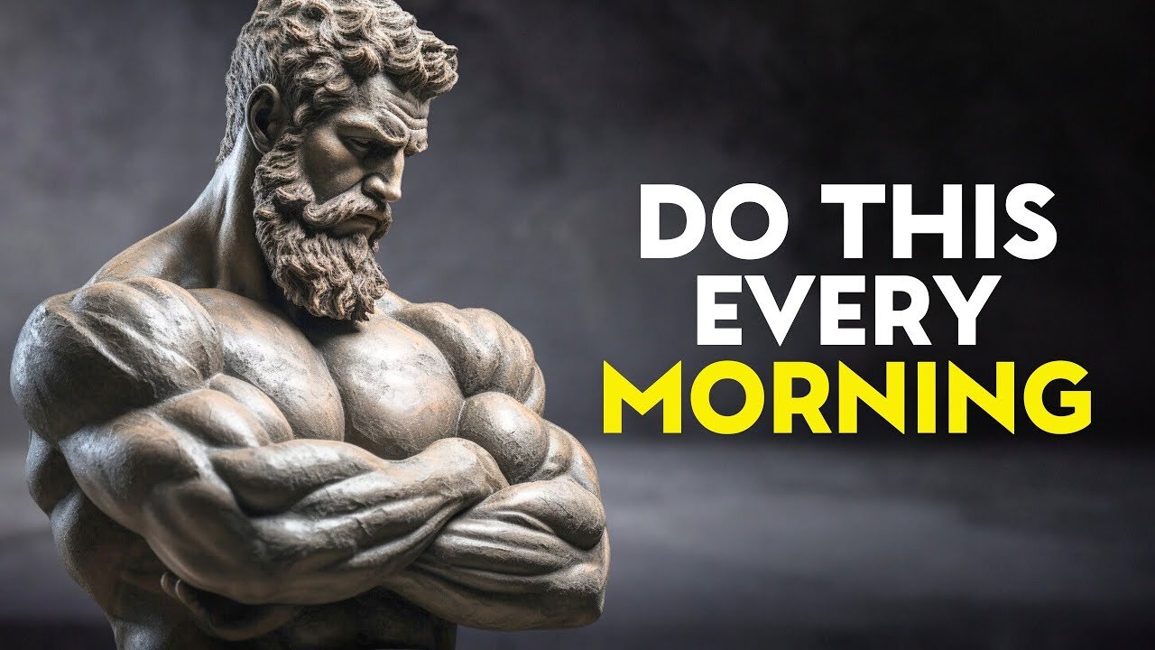 10 THINGS You SHOULD do every MORNING (Stoic Morning Routine) | Stoicism