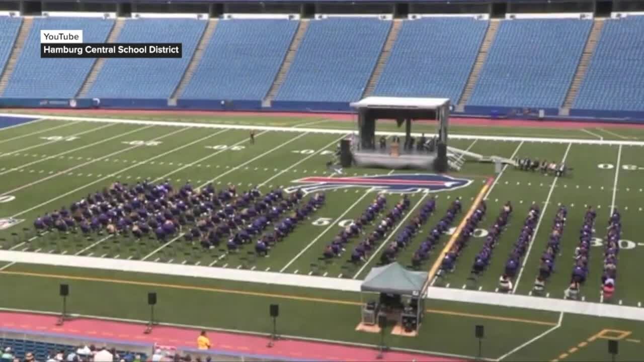 Graduation at Highmark Stadium cost taxpayers tens of thousands